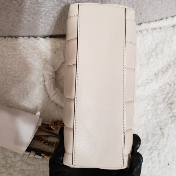 Tory Burch Small Kira Leather Top Handle Satchel - Picture 8 of 13